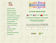 Tablet Screenshot of grupovenus.com